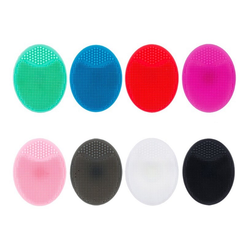 Silicone Face Cleansing Brush Facial Deep Pore Skin Care Scrub Cleanser Tool Mini Beauty Soft Deep Cleaning Exfoliator Care