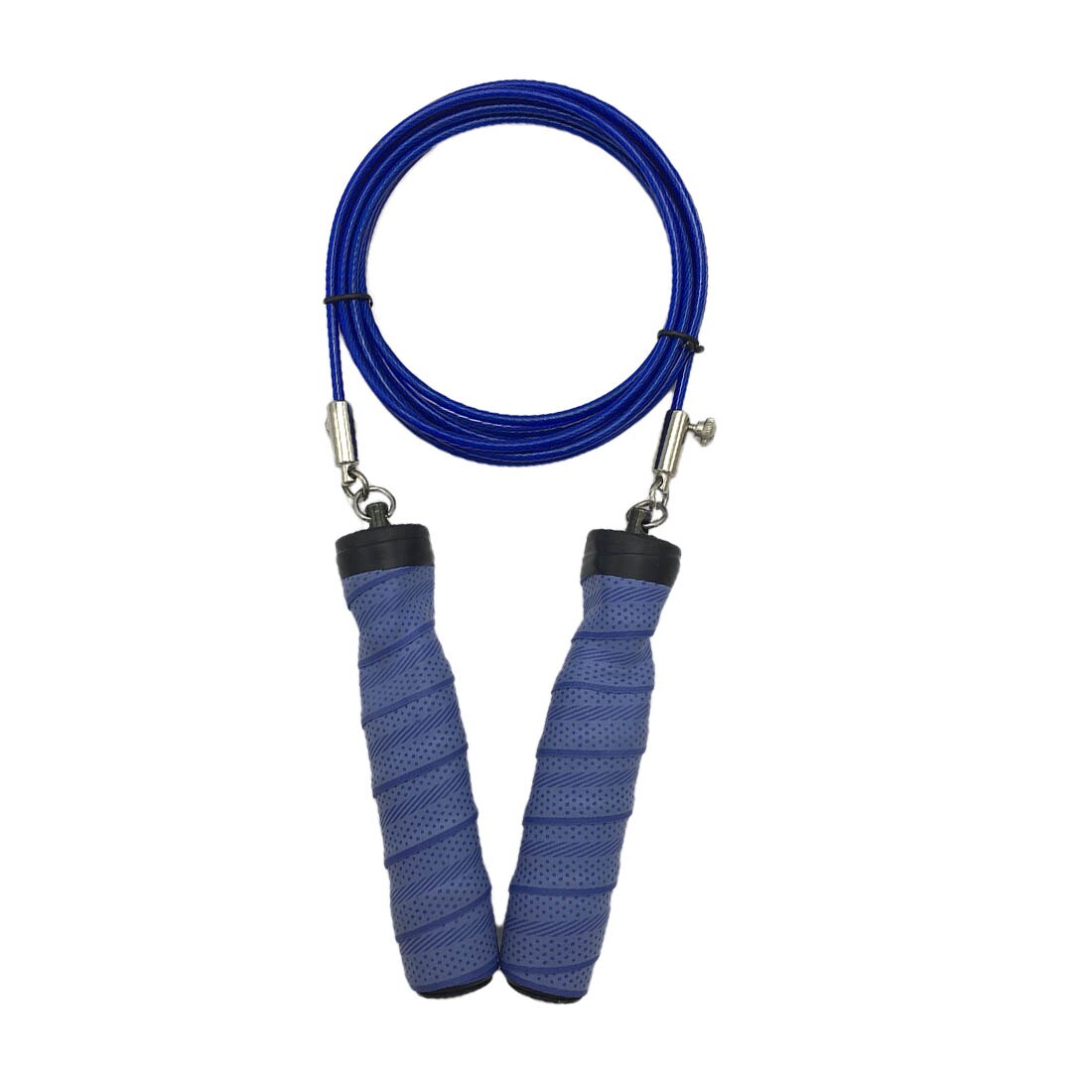 Cable de acero para saltar, comba de velocidad para Crossfit, comba de Fitness, revestimiento de goma de PVC sólido, rodamiento ajustable, Cabl de alta velocidad