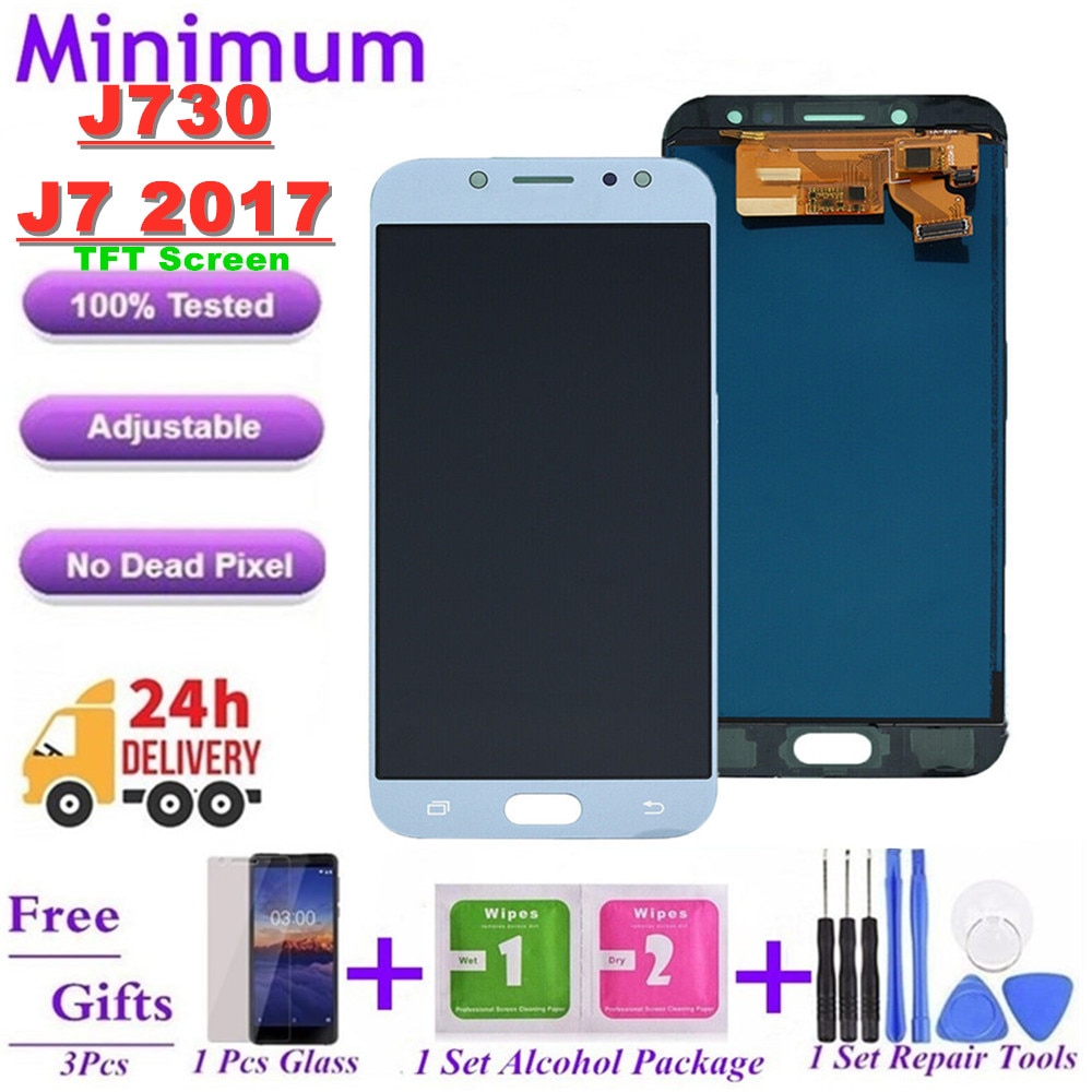 For Samsung Galaxy J7 Pro J730 LCD Display Touch Screen Digitizer Assembly For Samsung J730 J730F SM-J730F TFT Screen