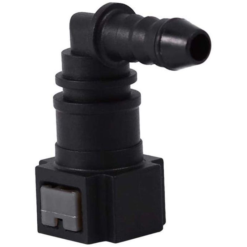 Fuel Line Quick Release Sluit Connector Motorfiets Slang Koppeling ID6 Vrouwelijke 7.89Mm Elleboog Brandstofleiding Snelkoppeling