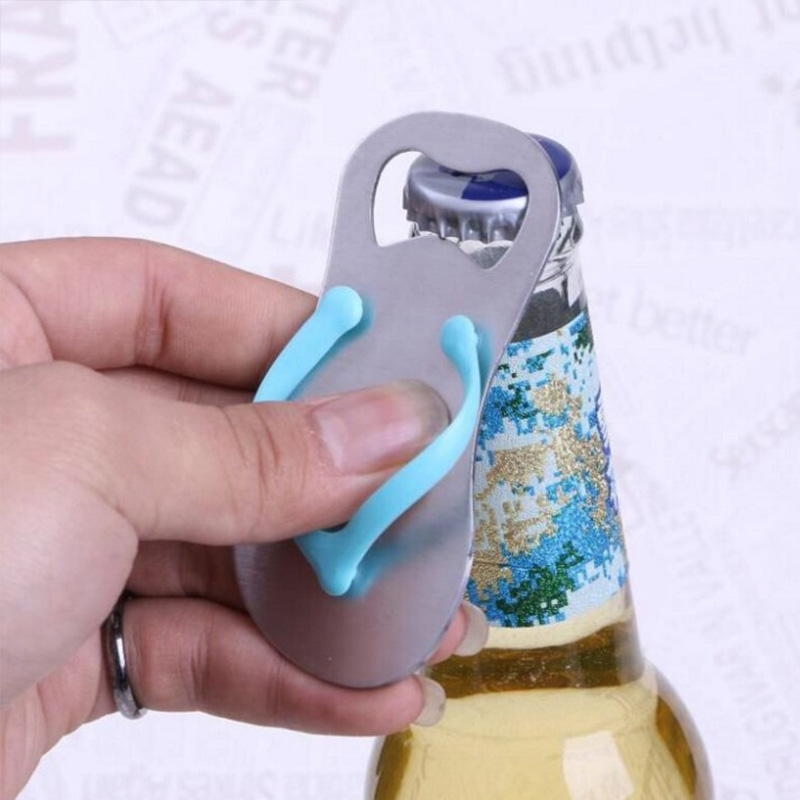 Metal Slipper Beer Bottle Opener Stainless Steel Opener Portable Soda Soft Drinks Opener