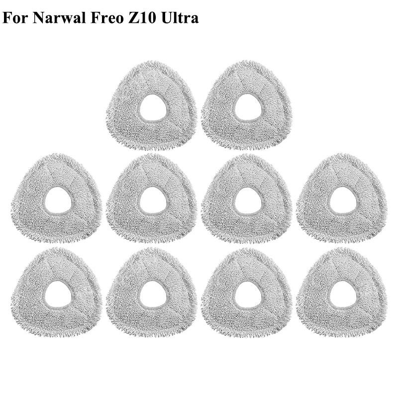 Reserveonderdelen voor (Narwal Freo Z10 Ultra / YJCC025) robotstofzuiger: hoofdborstel, HEPA-filter, dweil, stofzak, accessoires: Marineblauw