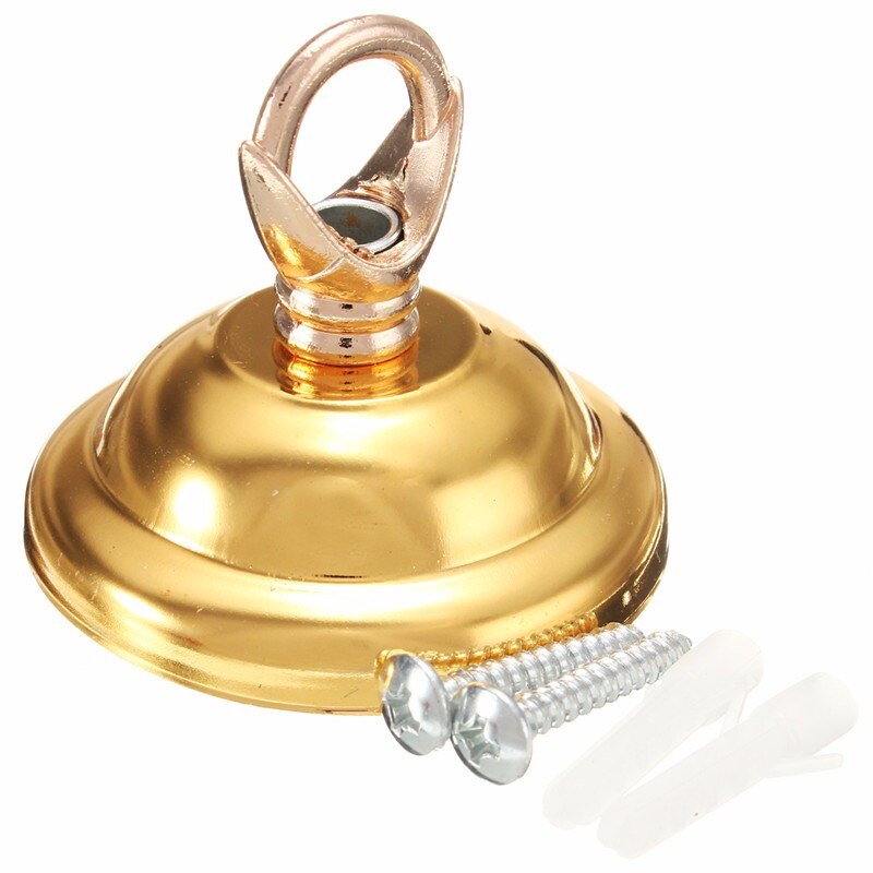 Smuxi Vintage Ceiling Rose Ring Plate Holder For Light Fitting Chandelier Lamp: 6