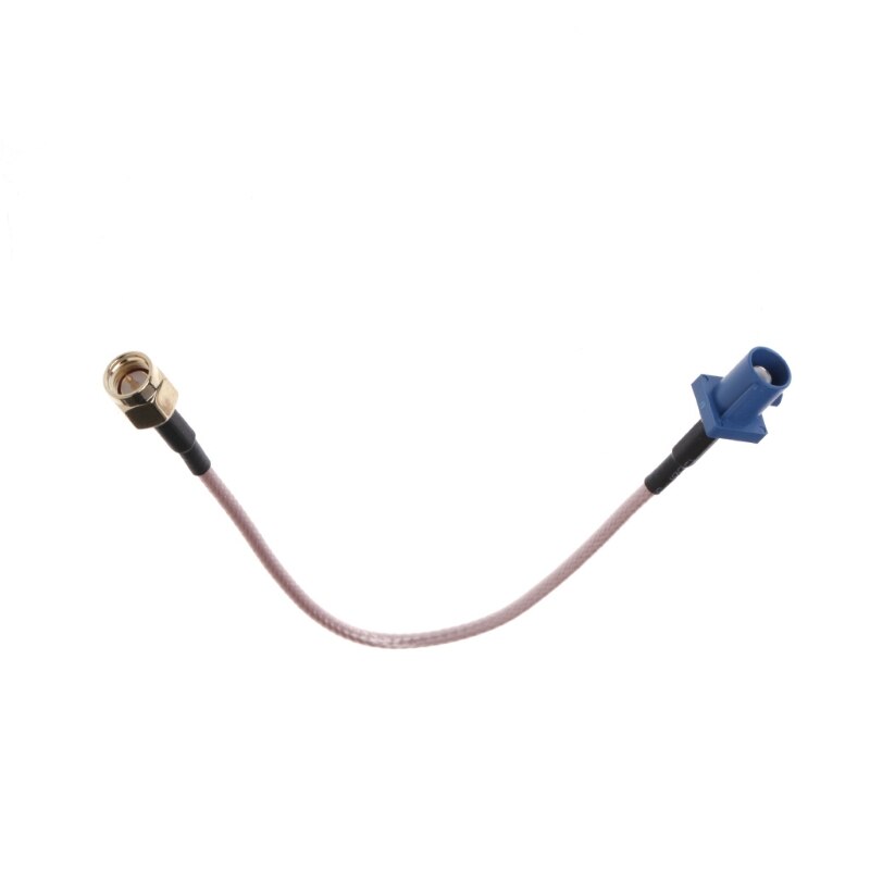 thumbnail image 2 of 2.4m Fakra Blue C Male To Female GPS Antenna Extension Cable – RG174 Coax 2 of 4