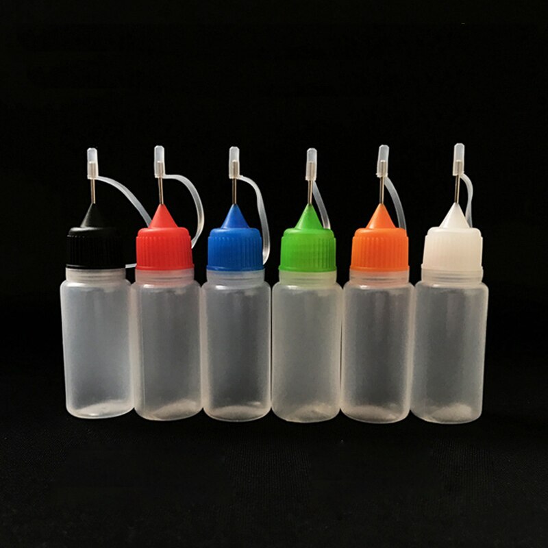 Squeezable Bottles Needle Bottle Dropper Plastic Dropper Bottles Eye Liquid Droppers PE Plastic Bottle Multi-function