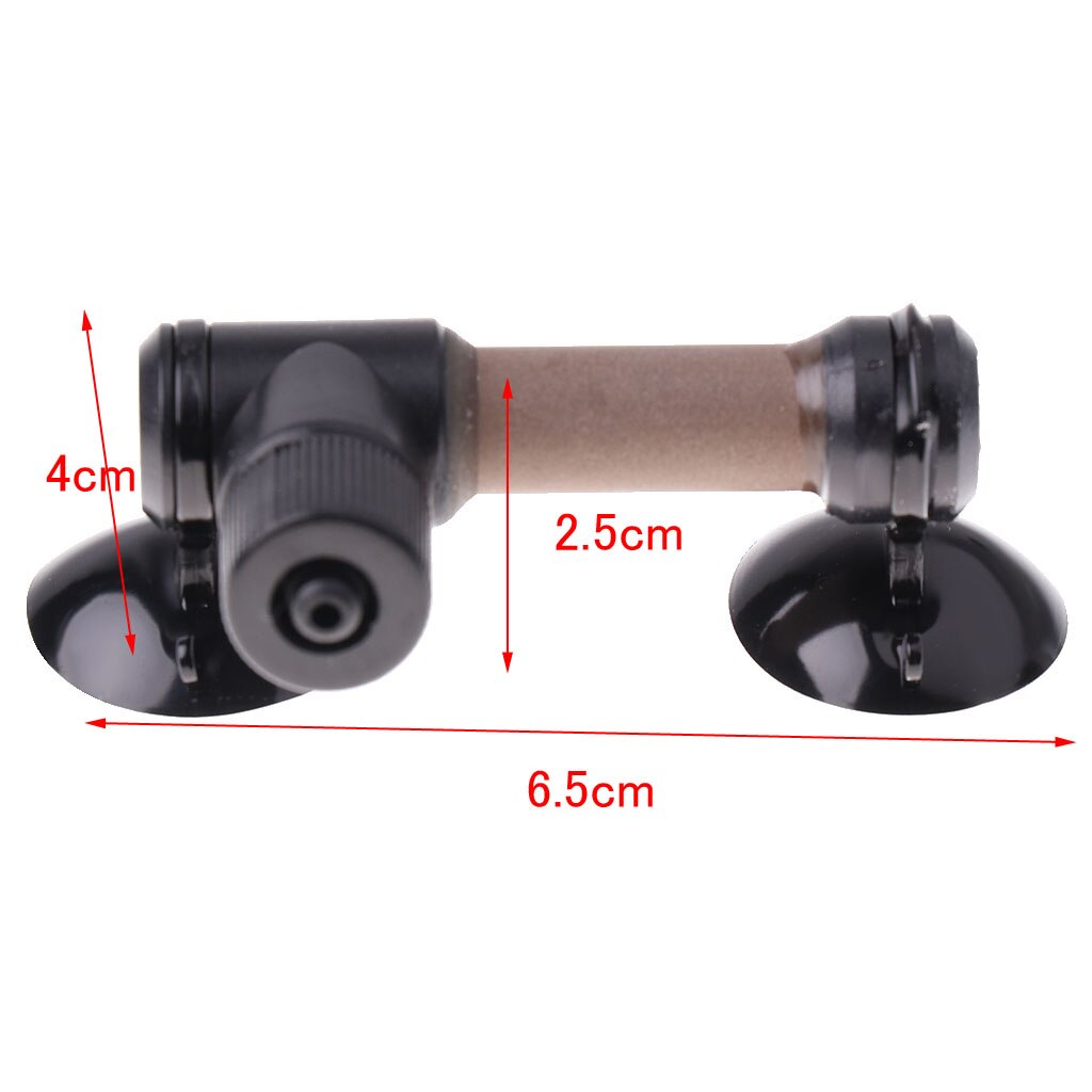 Co2 Diffuser Atomizer For Water Plants with Dual Suction Cup S / L Super Diffuse Efficiency