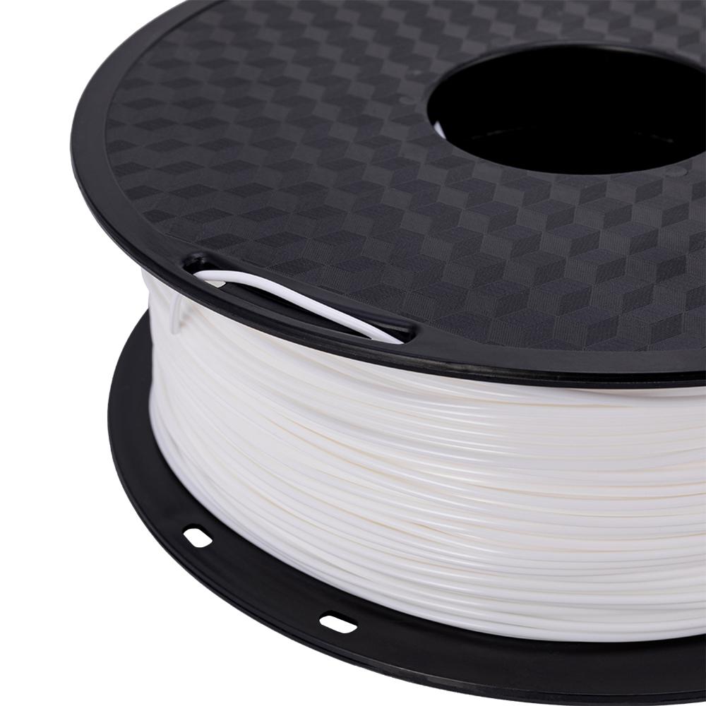 Filament pour imprimante 3D, couleur blanc/noir, bobine de 1.75mm, 1kg par rouleau, 2lb, avec Certification CE
