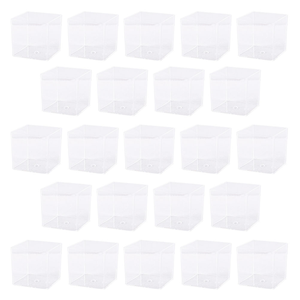 40 Pcs Transparant Mousse Cups Mousse Containers Pudding Cups Pudding Containers