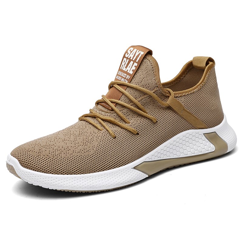 sneakers Outdoor Men's Casual Shoes Breathable Male Adult Non-slip Comfortable shoe: Brown / 42