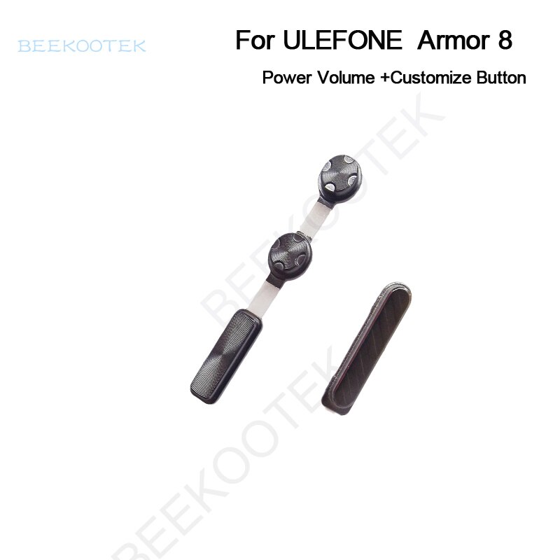 Originale Ulefone Armor 8 pulsante Volume su/giù + pulsante tasto di accensione pulsanti chiave personalizzati laterali Contol per telefono Ulefone Armor 8: full set