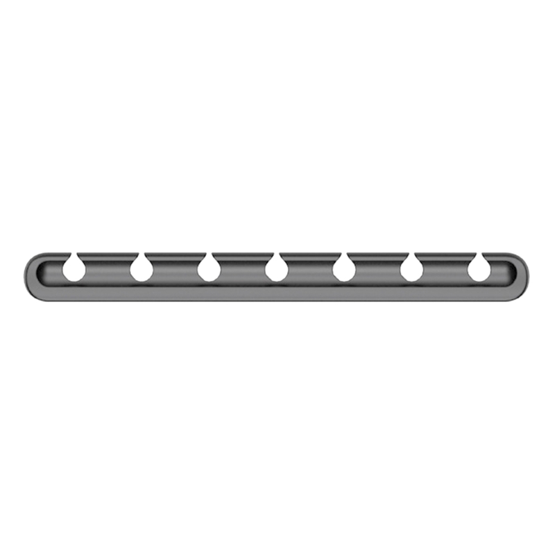 Soporte de bobinador de cables D7WA, organizador de gestión de cables de silicona autoadhesivo, Cable de carga USB, soporte de Cable de alimentación de noche: 10 gray-seven holes