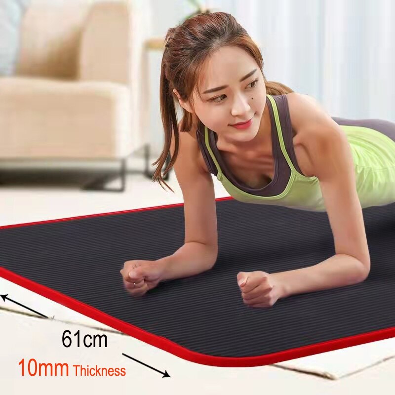 10mm Yoga matt Dicken Yoga Akupressur matt Meditation Anti-Unterhose matt Fitnessstudio Massage Pad Körper Gebäude Yogamat Sport matratze Zu Hause