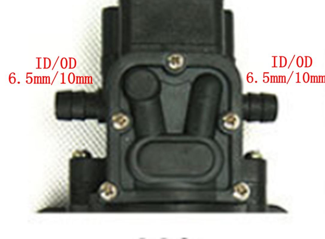 DC 12V 80W Micro Diaphragm Water Pump Self-priming Booster Pump Automatic Switch 330L/H Y7