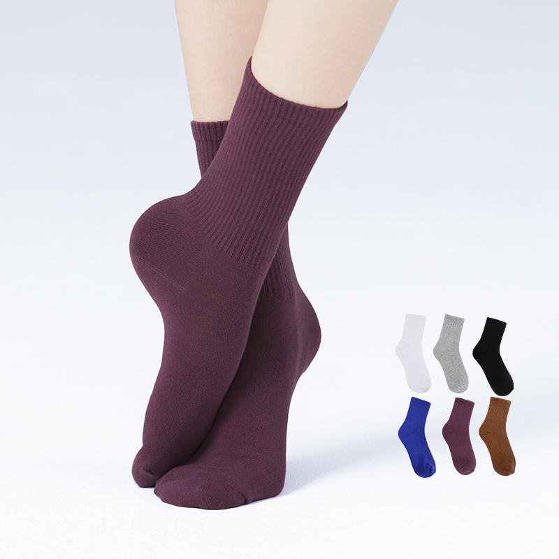 Women Modern Dance Socks Non-slip Dance Socks Classical Jazz Dance Practice socks Men Yoga Mid Tube Socks