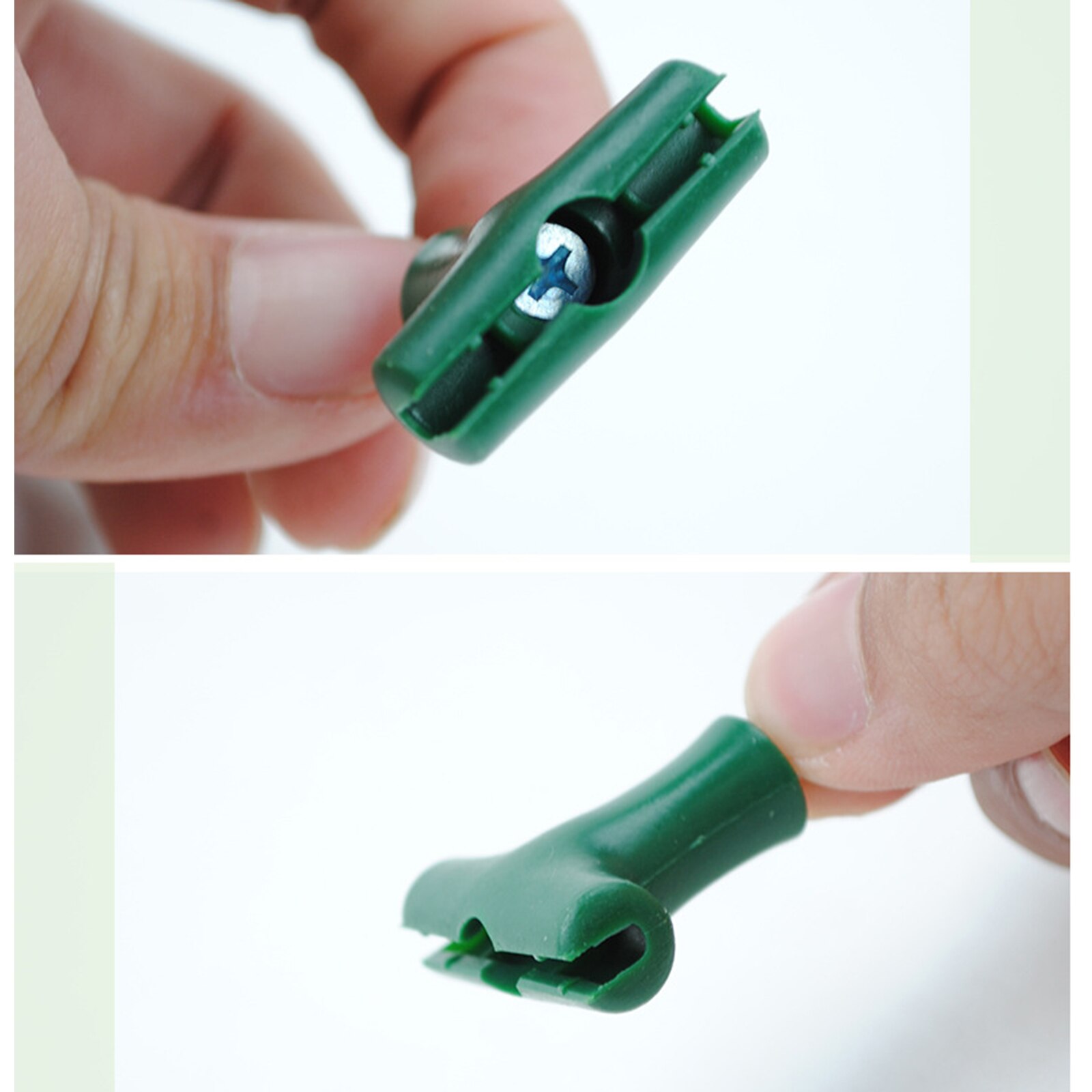 Garden Film Clip Garden Fixed Buckle Film Clip Garden Shelf Clamp Fastener Easy To Use Plant Structure Bracket Hard Net Retainer