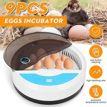 Farm Hatchery Incubator Brooder Machine 220V 9 Eggs Incubator Hatchery Equipment Farm Hatchery Incubator Brooder Machine