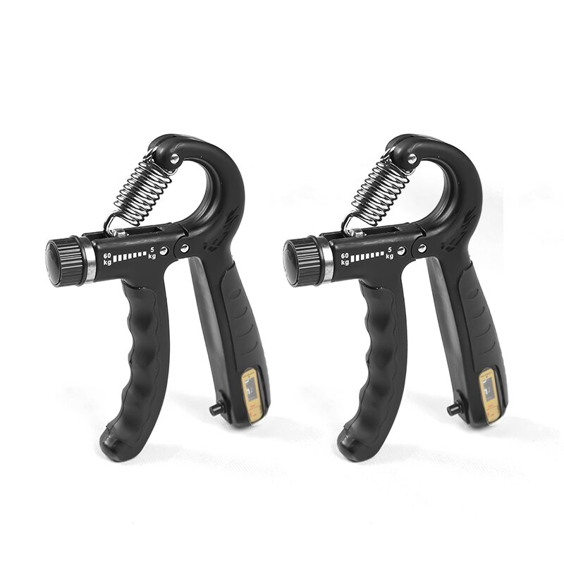 Pinza electrónica de conteo para la salud con pelota elástica, agarre ajustable para el dedo, ejercicio pesado, fuerza para recuperación muscular