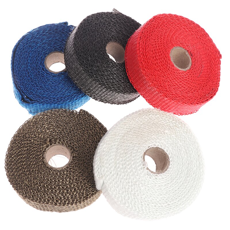 5M Roll Glass Heat Shield Exhaust Duct Heat Insulation Belt