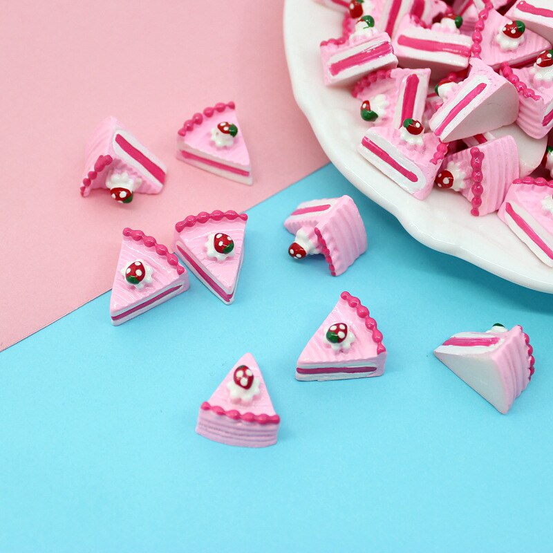 5 pcs mini cakes for bjd doll house decoration pretend play food toy for children furniture