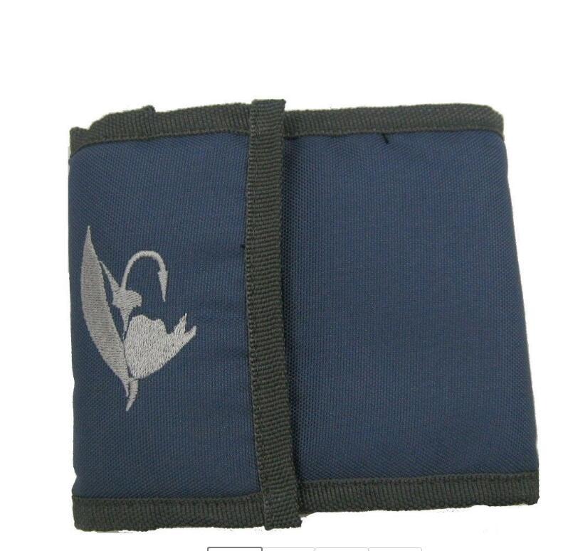 Aventik 10 Pockets Fishing Tackle Binder Fly Fishing Leader Tippet Line Wallet Leader Case Tippet Storage Fly Fishing Packet: Yellow