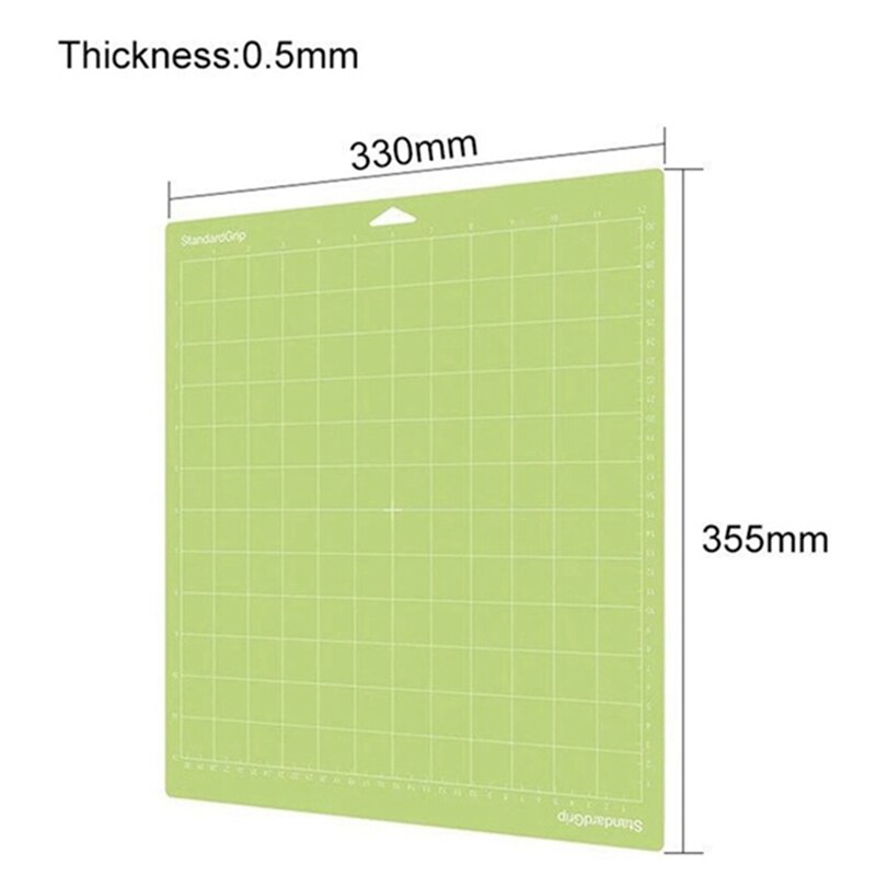 3 Pcs PVC Cutting Mat Grid Cutting Pads Cutting Plotter Pad Replacement Accessories for Cricut Maker