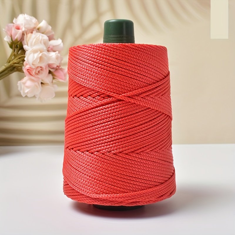 230G Polyester Häkelgarn 3mm Hohlgarn Leichte Viskose Eisseil Hutgarne Handgewebtes Garn Diy Hakenkissen Hohl Helle Seide: Dunkelgrün
