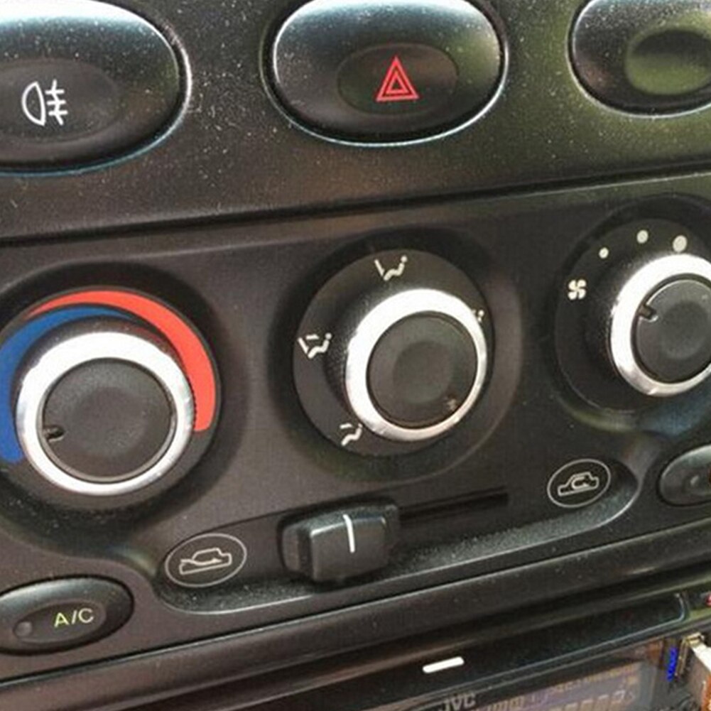 AC Heater Control Knobs Button Air Conditioner Heater Knobs Switch Compatible for Mazda 2 07-14