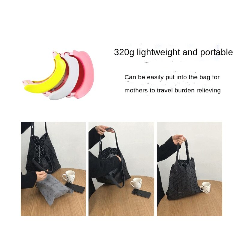 Practical and Portable Imported Banana Toilet for Children Foldable and Deformable Toilet Emergency Bedpan