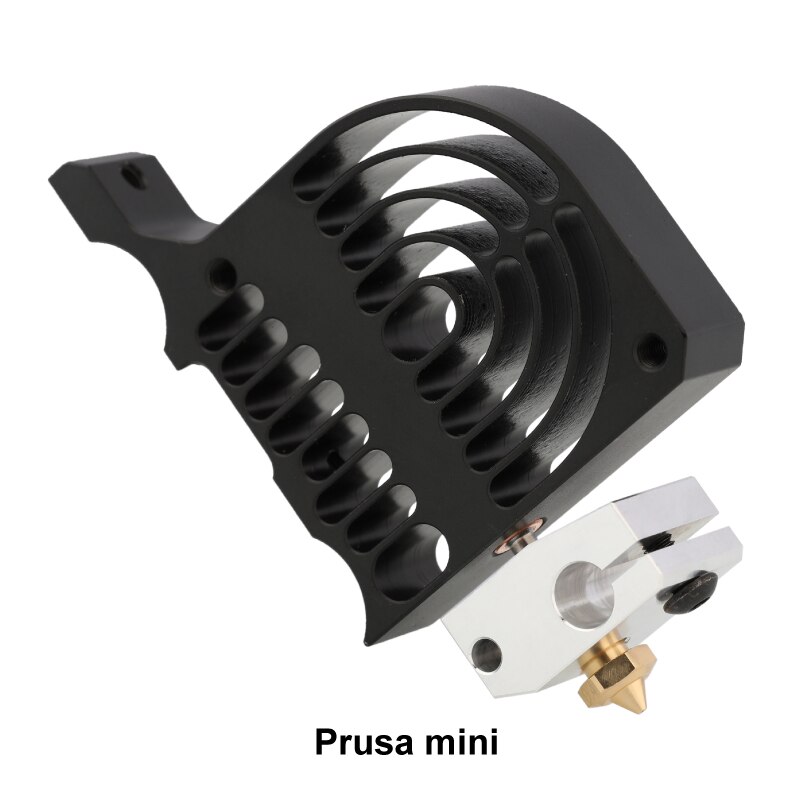 Mellow 1 Uds. Mini bloque calentador Prusa de aluminio/cobre para cartucho de Sensor PT100 Themocouple y termistor HotEnd para Kit de impresora 3D