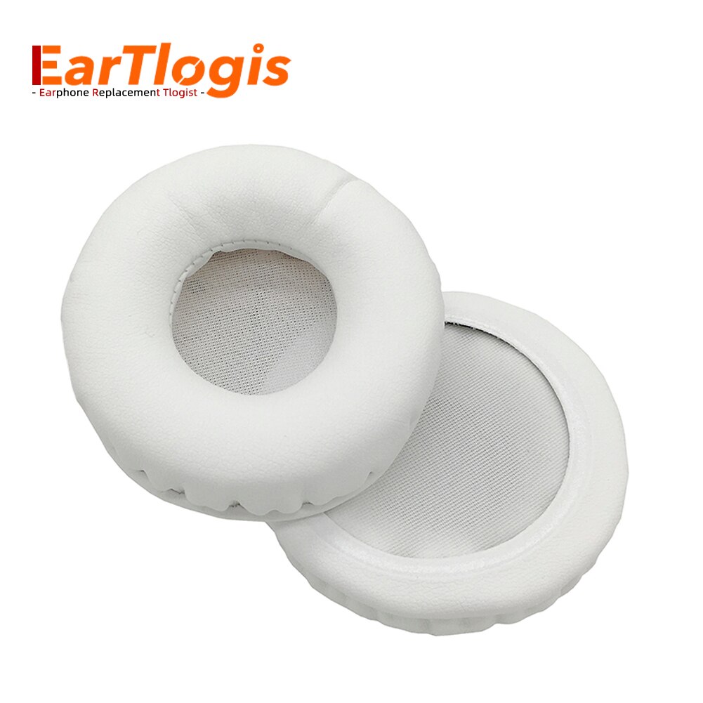Eartlogis erstatnings ørepuder til thinksound  on1 &  on2 on 1 2 on-1 on-2 headset dele øreværn betræk pude kopper pude: Hvid