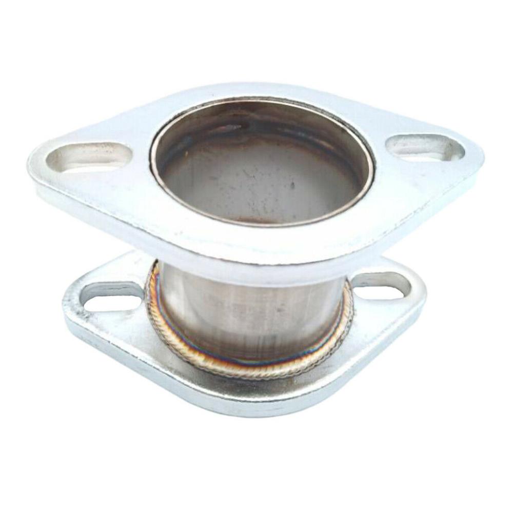 2.5" 2 Bolt Flange Catback Exhaust Muffler Pipe Extension Flange Steel Adapter