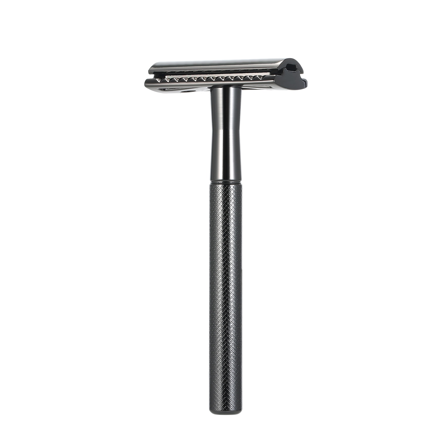 Double Edge Shaving Razor Stainless Steel Safety Beard Razor Manual Mustache Removal Traditional Shaving Tool for Hotel Home