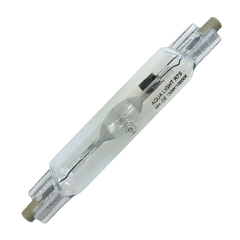 HQI-bombilla de haluro metálico, 70W, 8000k, 6500k, 10000k, 14000k, 20000K, doble extremo, R7S, 70w, 8000k: 150W 10000K