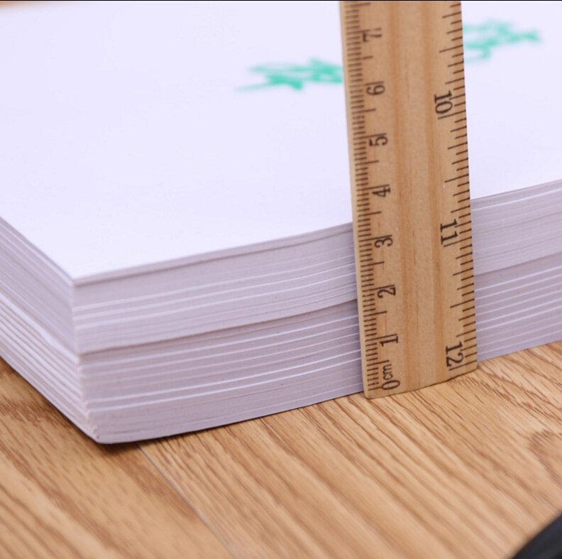 Papier de calcul blanc à gratter, papier à dessin graffiti pour étudiants, taille 6.9*9 pouces, 20 livres/ensemble, 400 pièces de papier