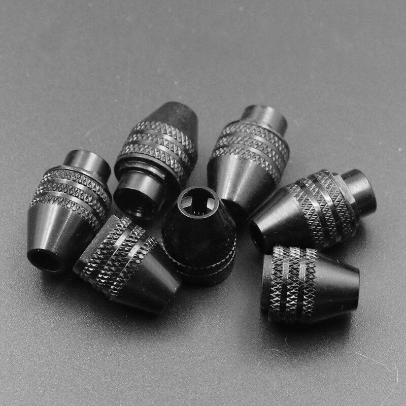 Neue 0,3-3,2mm Multi Bohrfutter Keyless Für Dremel rotierend Werkzeuge Keyless Bohrer Spannfutter Adapter Konverter Universelle Mini Futter