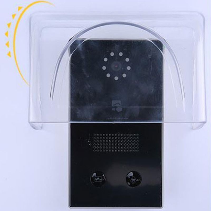 HFSECURITY 115*120*180 mm Waterproof Rain Cover for Door Access Control Reader Rain Shield for Card Reader Fingerprint Reader