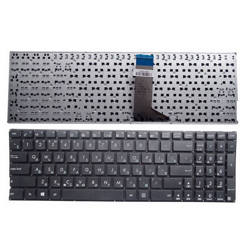 YALUZU pour ASUS X554L X554LA X554LI X554LN X554LP X554 X503M Y583L F555 W519L A555 K555 Clavier RU Russe