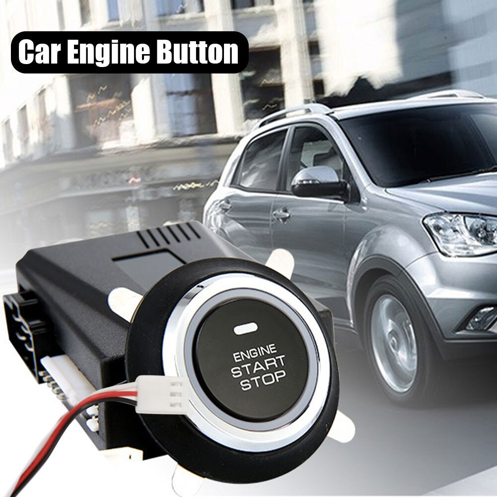 Auto car One start stop engine Anti-theft system with remote control Car keyless entry start system for 12V SUV autostart