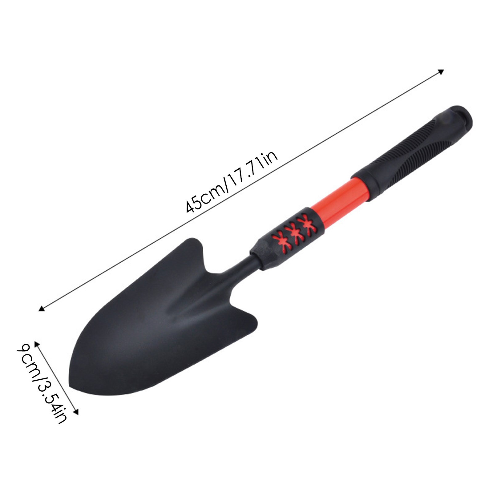 Garden Tool Collection Heavy Duty Garden Trowels Five-tooth Rake Ual-purpose Hoe For Plants Transplanting Weeding: A