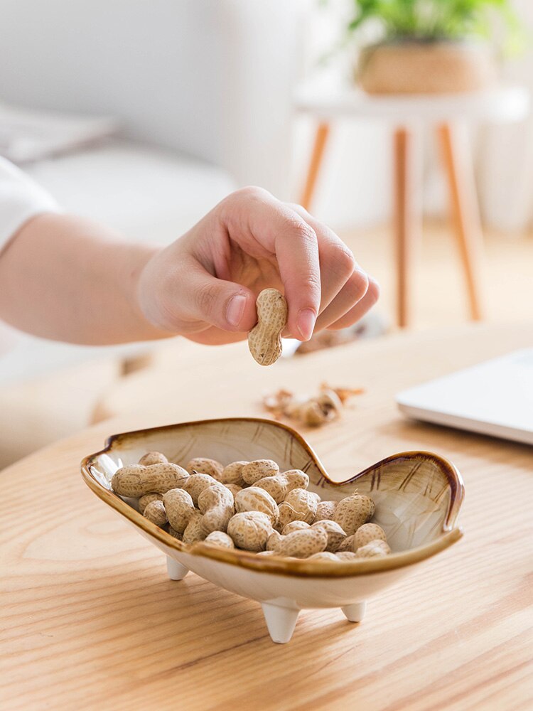 Forma vegetal porcelana louça uso doméstico salada tigela sobremesa alface prato criativo moda cerâmica utensílios de mesa