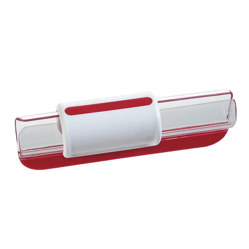 1x cortador con cierre cereza ciruela tomate uvas cortador Gadget cocina frutas divisor: Red