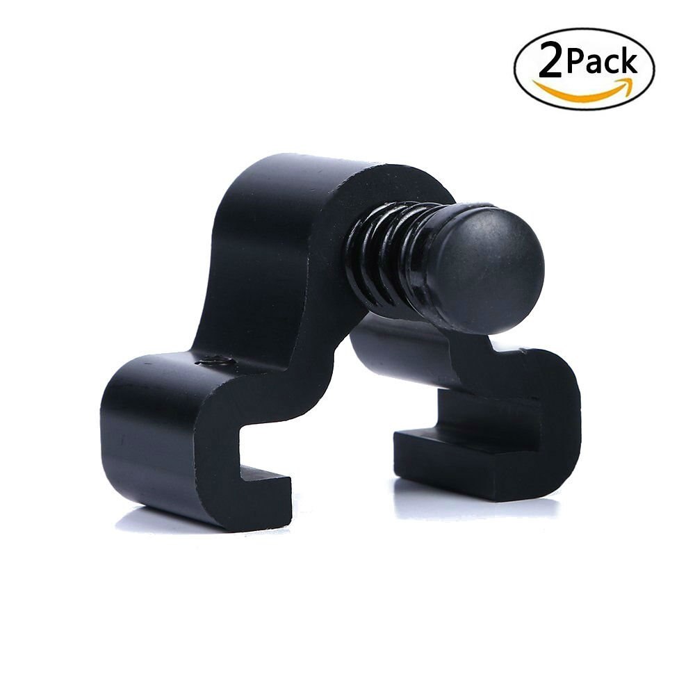 LWZH Sliding Barn Door Hardware Black Door Stopper... Grandado