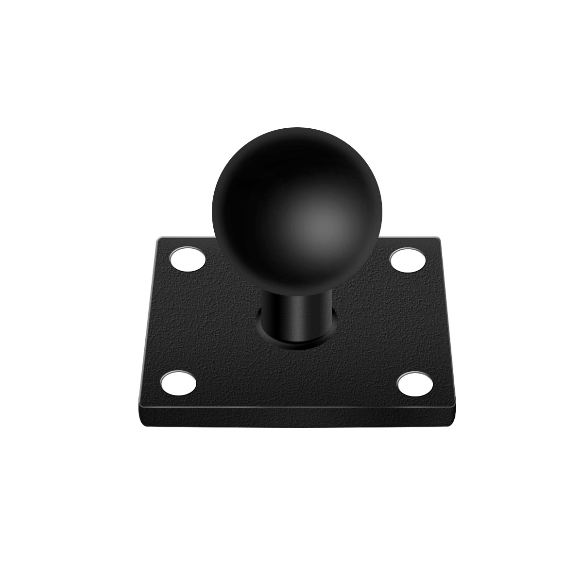 Bola de 1 pulgadas para reposacabezas de coche, soporte para GPS con cabeza de bola, Base de 10mm para motocicleta GoPro Yi Insta360, accesorios para teléfono con cámara: Azul cielo