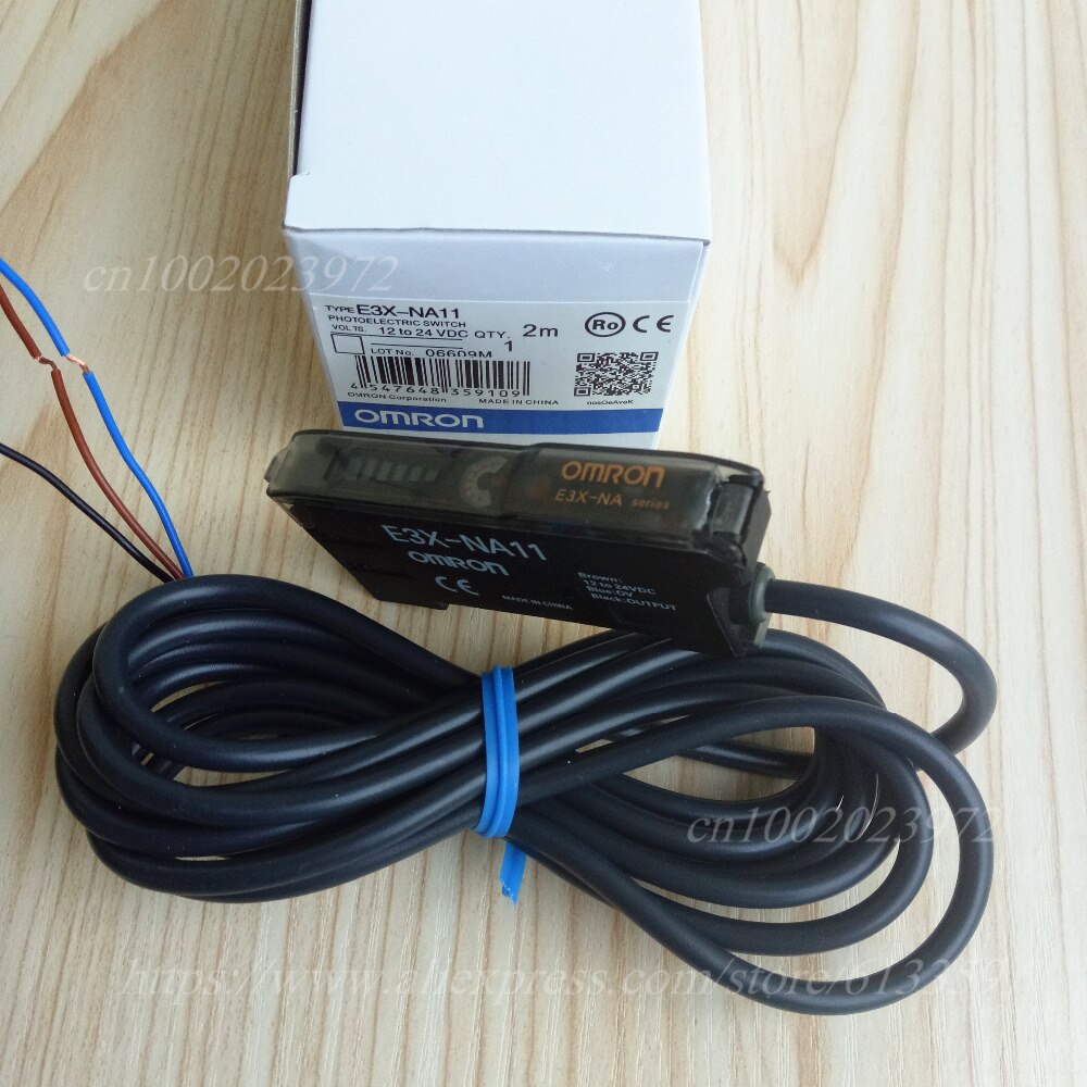 E3X-NA11 NPN Omron Optical Fiber Amplifier Sensor Photoelectric Sensor Warranty for One Year