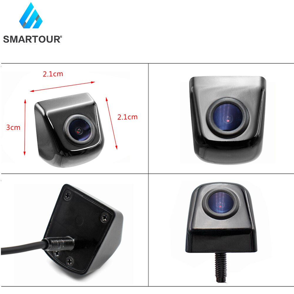 Smartour Intelligent Universal Vehicle Backup Camera Car Rear View Reverse Trajectory Camera with Dynamic Guide Line Metal Shell