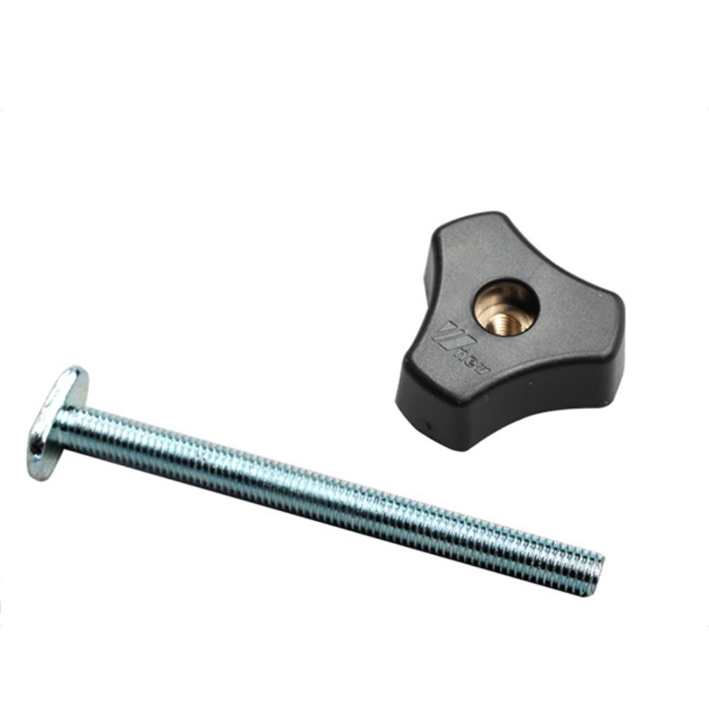 Juego de abrazadera de sujeción de Metal, placa de prensa con ranura en T, herramienta para carpintería, placa de prensa para carpintería, tornillo en T, mango deslizante, tolva en venta