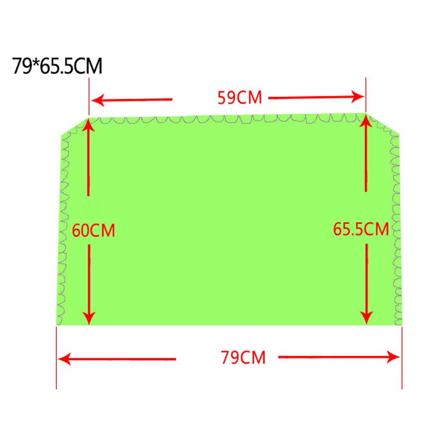 Multi Size Standard Microscope PVC Plastic Moisture Proof Microscope Dust Cover Protect Your Microscope from Dust: D 79x65.5