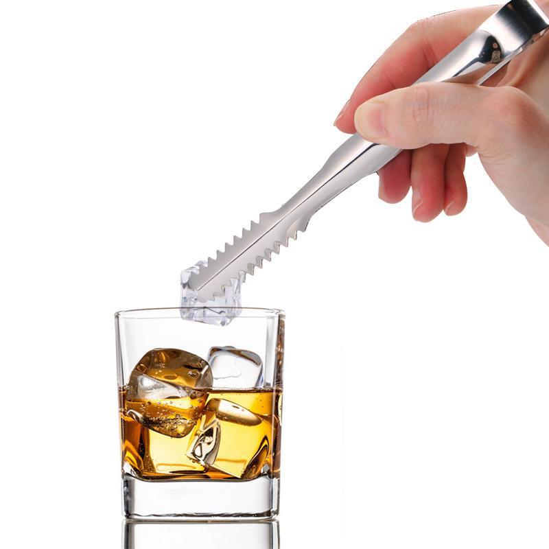 Stainless Steel Food Tongs Cooking Tool Anti Heat Bread Barbecue Pastry Kitchen Utensils Sugar Kitchen Tongs Clip Clamp X1T2