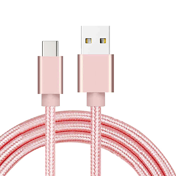 USB Typ C Kabel S9 S8 Plus Samsung Typ C USB Kabel 2A Schnelle Ladegerät Daten S8 Note8 C5 C7 c9 pro S8 Aktive für huawei P10 P9 plus: Rose Golden / 1m