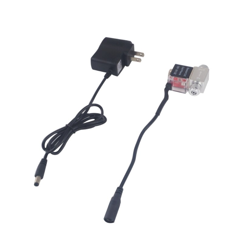 Válvulas de solenoide de CO2 de cabeza única/doble para acuario, regulador de baja temperatura para tanque de peces, magnéticas, eléctricas, AC100-240V: US-Double Head